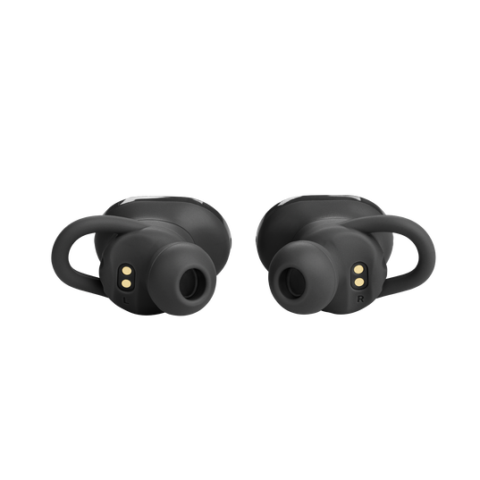 JBL Endurance Race TWS - Black - Waterproof true wireless active sport earbuds - Back
